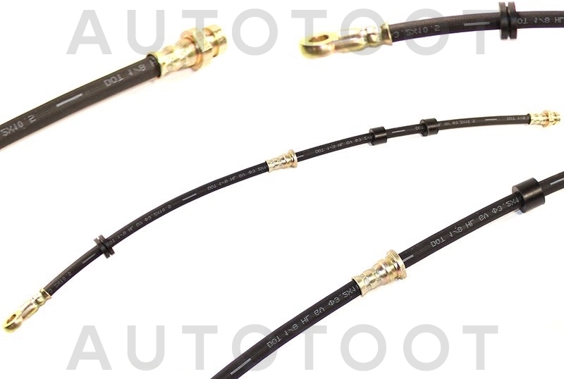 Шланг тормозной передний правый -JBH0267 Just Drive для MITSUBISHI ASX, MITSUBISHI LANCER, MITSUBISHI OUTLANDER