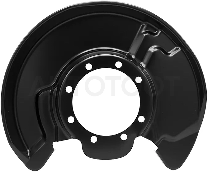 Щиток тормозного диска перед TOYOTA LAND CRUISER 80 92-98 правый