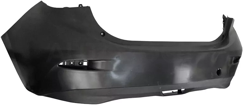 Бампер задний Mazda 3 13-19 / Axela 13-19 (С отверстием под крюк/ 4D SED)