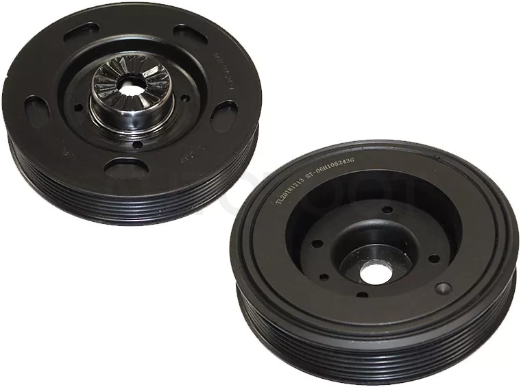 Шкив коленвала VW TIGUAN 2007-/GOLF/PASSAT 05-15/JETTA 05-11/SKODA OCTAVIA 04-16/YETI 10-//KODIAQ 17-.