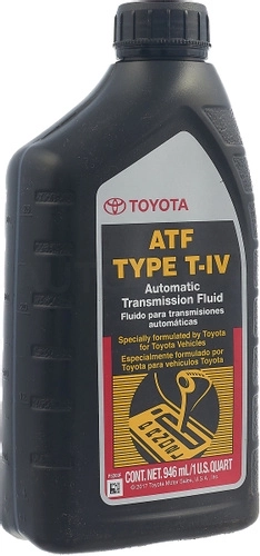Масло трансмиссионное ATF минеральное "ATF T-IV", 1л - Артикул 00279000T4 - Производитель Toyota - Фото, Отзывы, Цены