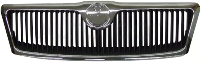 Решетка радиатора Skoda Octavia 04-09 (с хром молдингом) - Артикул STSD260930 - Производитель Sat - Фото, Отзывы, Цены