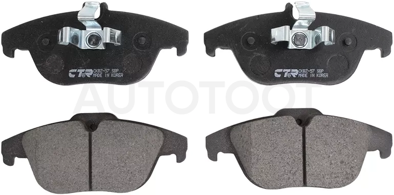 Колодки тормозные (Сзади) Mercedes-Benz C-Class 07-15 / E-Class 09-17 / GLK-Class 08-15