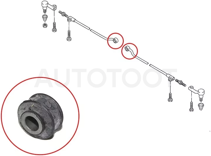 Сайлентблок Audi A4 00-09 / Chevrolet Lanos 05-09 - Артикул ST7848282B - Производитель Sat - Фото, Отзывы, Цены