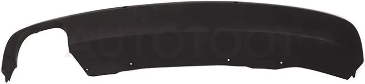 Бампер задний Skoda Superb 08-15 (Нижняя часть/ Под одну трубу) - Артикул STSDS1087D0 - Производитель Sat - Фото, Отзывы, Цены