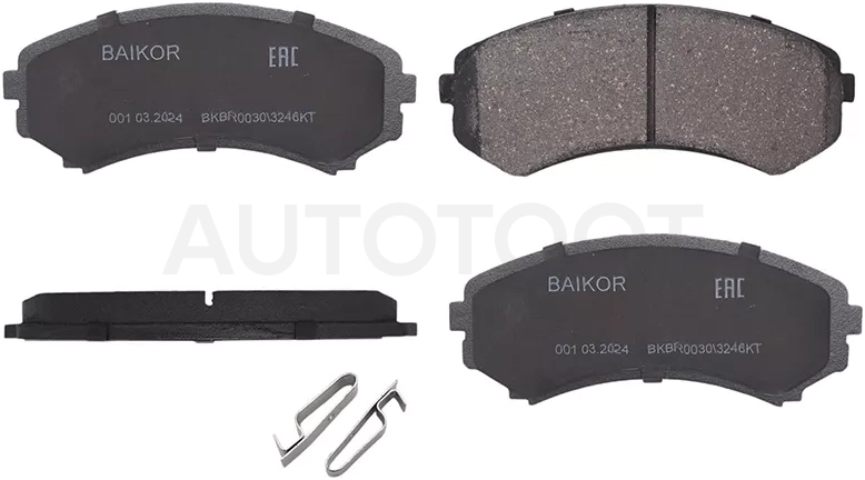 Колодки тормозные (Спереди) Mitsubishi Pajero 91-20 / Mazda Bongo Friendee 95-01 / B-Series 98-06 / MPV 95-99 / Mitsubishi Grandis 03-09 / Montero 00-06 / Proudia 99-01