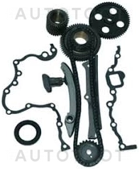 Комплект цепи ГРМ 4M40 (цепь двухрядная (полный)) -TKMIT106 Sat для MITSUBISHI L200, MITSUBISHI PAJERO