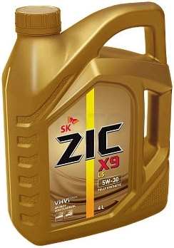 5W-30 SN/CF 4л Масло моторное ZIC X9 LS синтетика