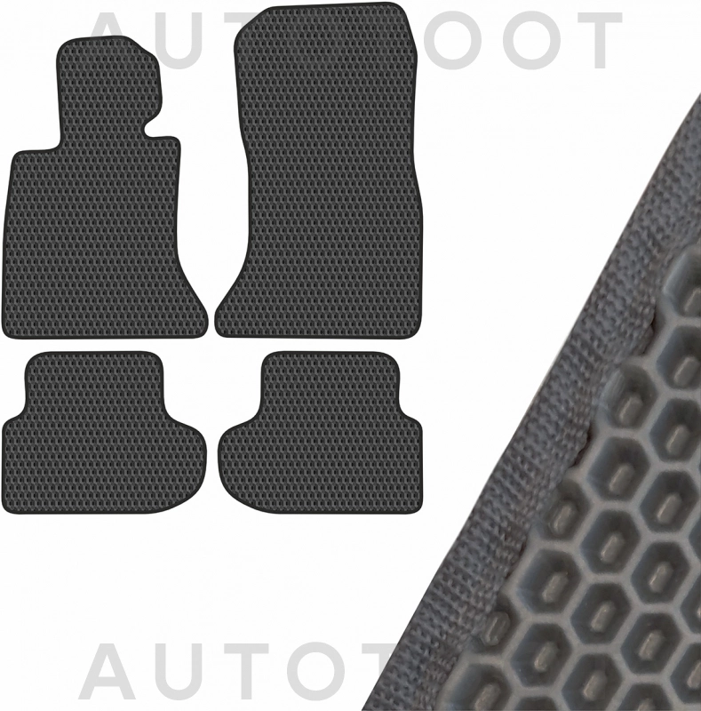 Коврик салона 4 штуки EVA Серый -  для BMW 5SERIES