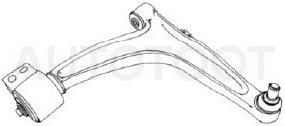 VECTRA {SAAB 9-3 (03-)} РЫЧАГ ПЕРЕДН ПОДВЕСКИ ПРАВ НИЖН -  для SAAB 9-3