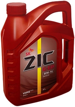 80W-90 GL-4 4л масло трансмиссионное ZIC G-EP синтетика
