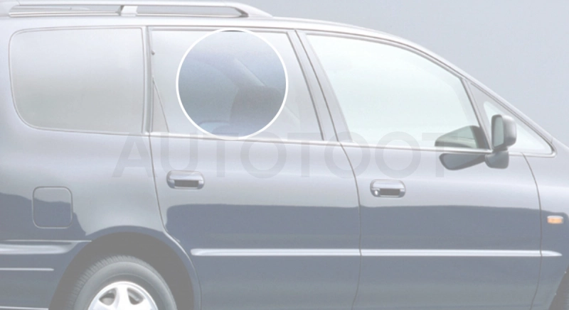 Стекло заднее правое опускное -  для HONDA ODYSSEY