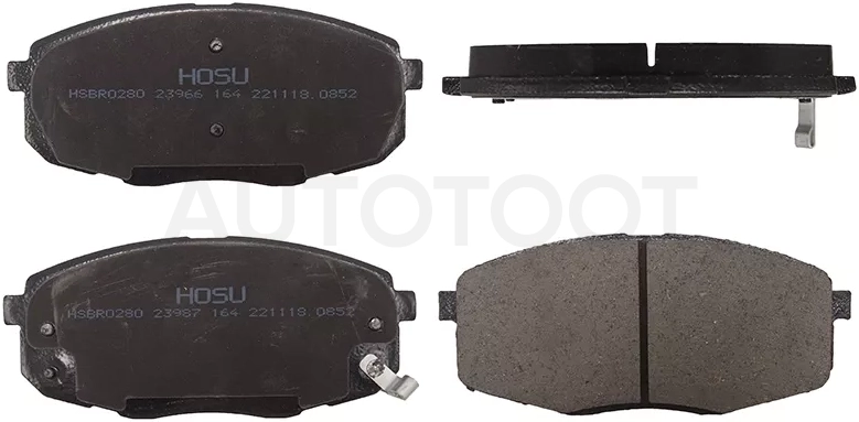Колодки тормозные (Спереди) Hyundai Creta 15-20 / Kia Ceed 06-18 / Cerato 08-13 / Seltos 19-22 / Soul 13-16 / Hyundai i30 07-18 / Kia Carens 02-12 / ProCeed 06-12