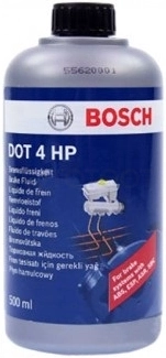 Жидкость тормозная DOT-4 BOSCH 0,5л, для авто c ABS/ESP