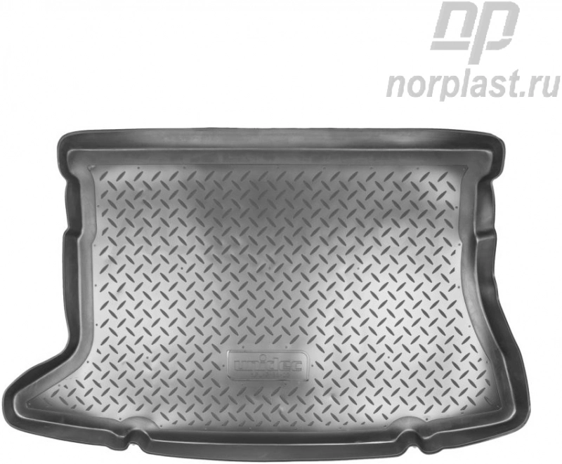 Коврик в багажник NORPLAST, черный, полиуретан