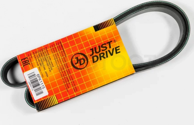 Ремень поликлиновый JD - Артикул 6PK1115 - Производитель Just Drive - Фото, Отзывы, Цены