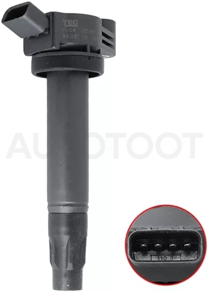 Катушка зажигания TOYOTA KLUGER/HIGLANDER MCU2#/RX300/330/350 MCU3# 03- 3MZ-FE
