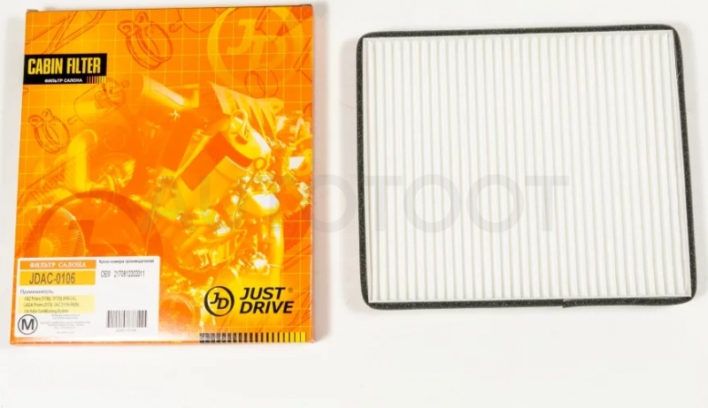 Фильтр салона - Артикул JDAC0106 - Производитель Just Drive - Фото, Отзывы, Цены