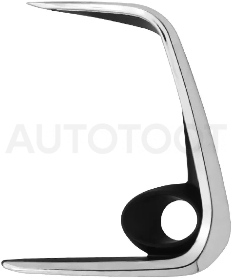 Оправа ПТФ Toyota Corolla (E210) 18-22 (Слева/ Хром)