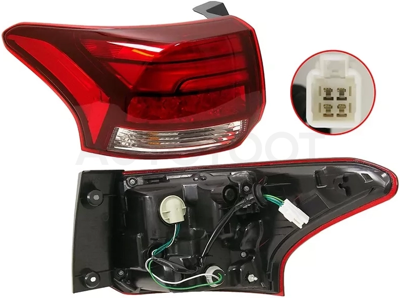 Фонарь задний Mitsubishi Outlander 15-22 (Слева) - Артикул 21419ADLAE - Производитель Depo - Фото, Отзывы, Цены