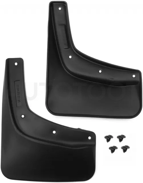 Брызговики задние SUZUKI Grand Vitara 2008-2015, 2 шт. (standart) / Сузуки Гранд витара