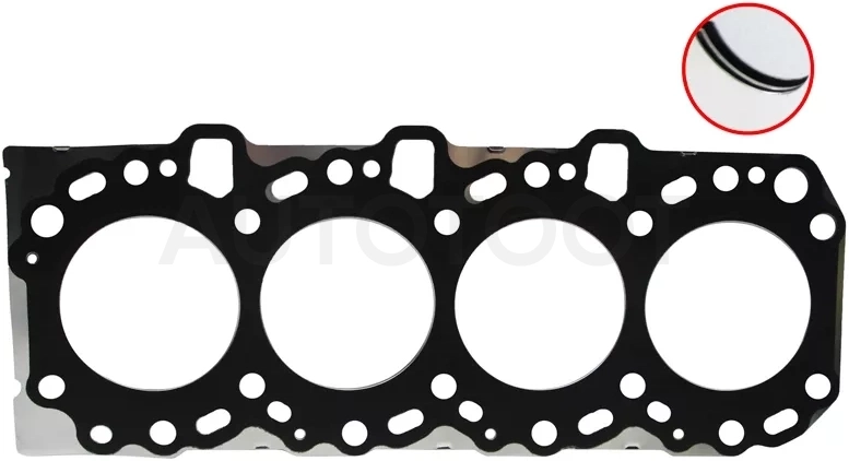 Прокладка головки блока 1KDFTV (T=0,70) DYNA/TOYOACE/FORTUNER/HIACE/HILUX/SURF/LC PRADO J9#/J12#/J15