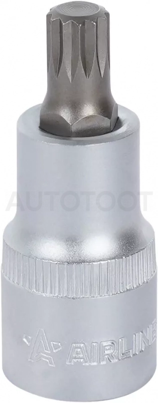 Головка торцевая 1/2" со вставкой SPLINE M9, L=55мм - Артикул ATBS60 - Производитель Airline - Фото, Отзывы, Цены