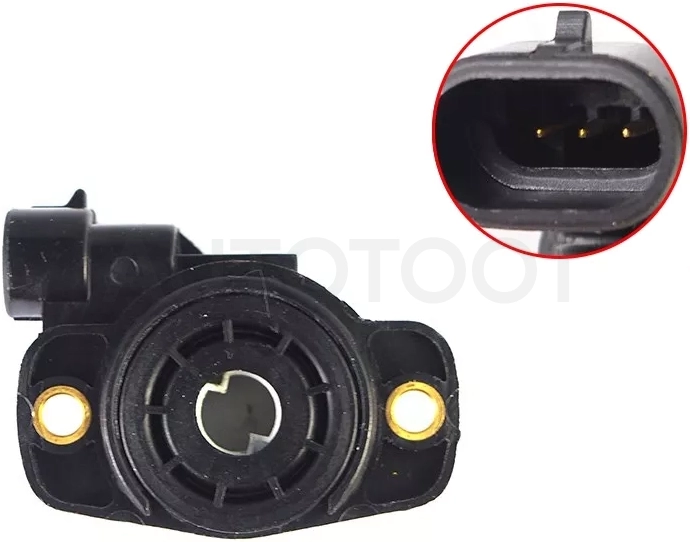 Датчик дроссельной заслонки LADA Largus 12- / Renault Logan 04-16 - Артикул ST7701044743 - Производитель Sat - Фото, Отзывы, Цены