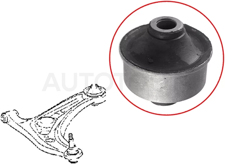 Сайлентблок рычага Toyota Probox 02- / Ractis 05-10