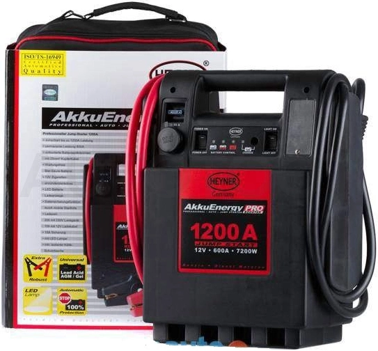 Зарядно-пусковое устройство HEYNER Jump Starter 600А