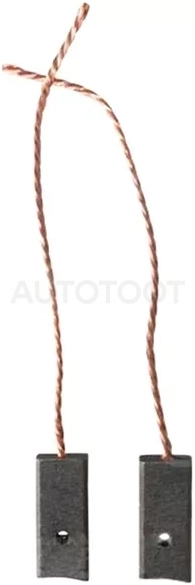 Щетка генератора/стартера 2 шт. NISSAN BLUEBIRD 2.0 88-90 CA20E/NISSAN SENTRA 2.0 89-90