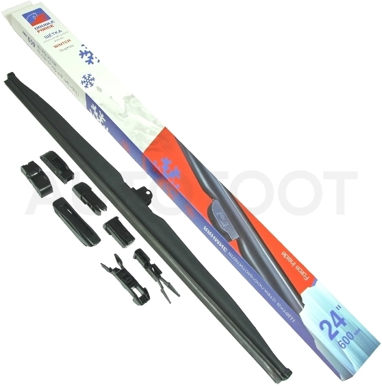 Щетка стеклоочистителя зимняя 600мм (24") DOUBLE FORCE