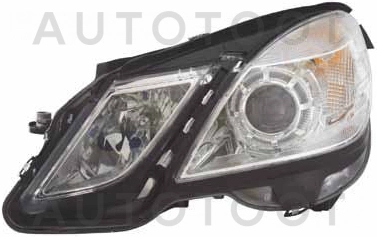 Фара левая (с электро коректором) -  для MERCEDES E-CLASS