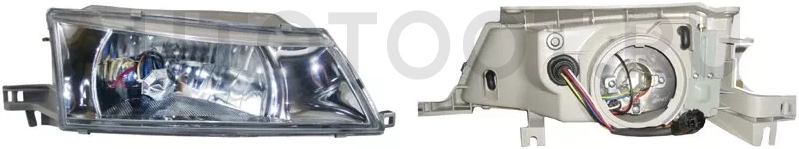 Фара правая хрусталь -BS0170 Blitz для DAEWOO NEXIA