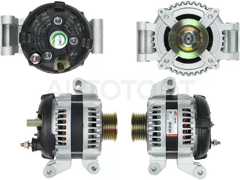Генератор CHRYSLER VOYAGER 2.4 01-07/DODGE CARAVAN 2.4 01-07 12V 135A