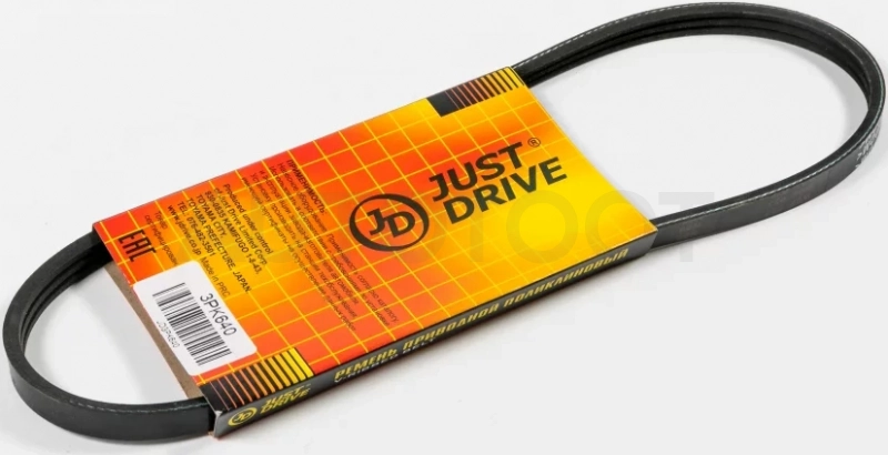 Ремень поликлиновый JD - Артикул 3PK640 - Производитель Just Drive - Фото, Отзывы, Цены