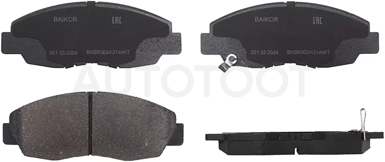 Колодки тормозные (Спереди) Honda Accord 93-98 / Civic 00-06 / CR-V 95-06 / Civic USA 05-08
