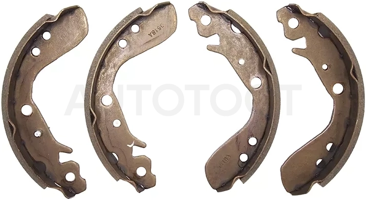 Колодки тормозные барабанные Honda Fit 01-13 / Fit Aria 02-09 - Артикул NN4524 - Производитель Akebono - Фото, Отзывы, Цены
