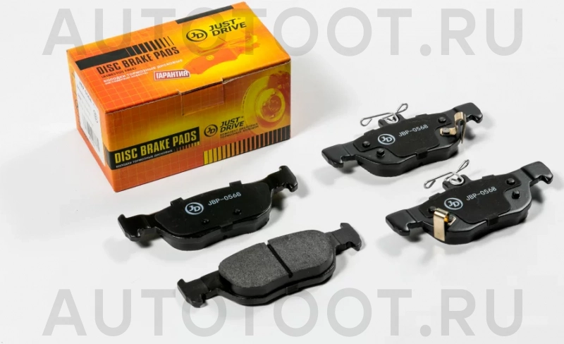 Колодки тормозные дисковые, задние - Артикул JBP0568 - Производитель Just Drive - Фото, Отзывы, Цены