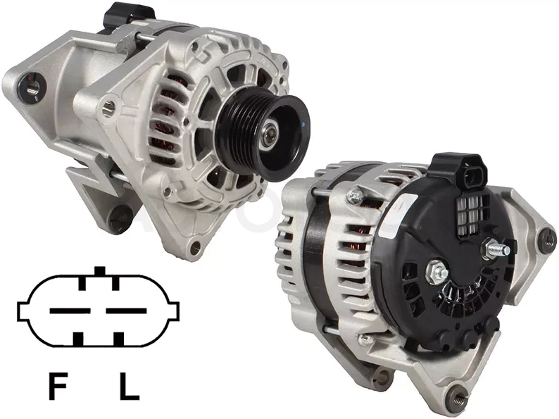 Генератор CHEVROLET CRUZE 09-/COBALT 1.5 13-/OPEL ASTRA-J 09-/ZAFIRA 11- 1.6/1.8 12V 100A