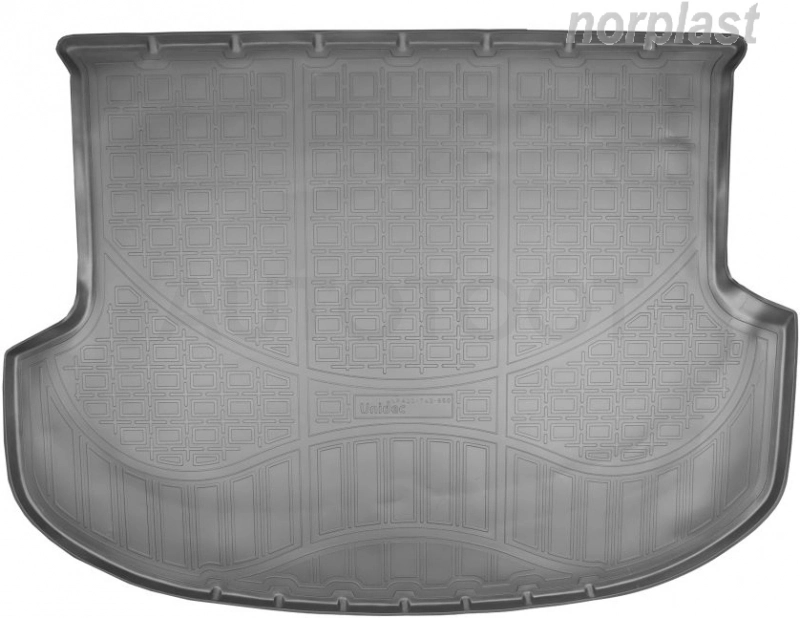 Коврик в багажник NORPLAST, черный, полиуретан -  для KIA SORENTO