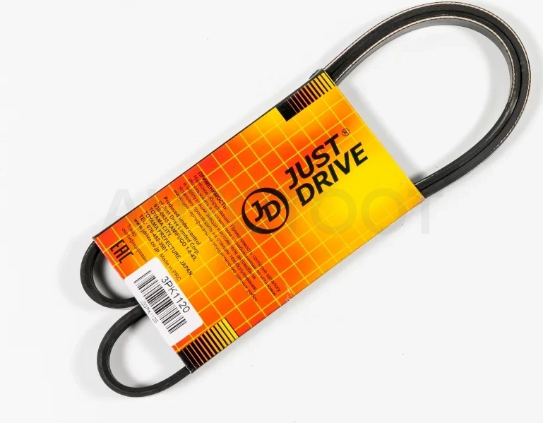 Ремень поликлиновый JD - Артикул 3PK1120 - Производитель Just Drive - Фото, Отзывы, Цены