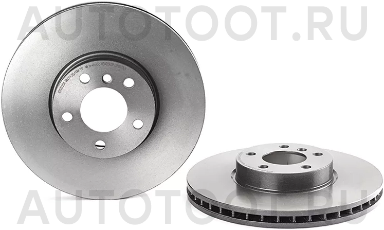 Диск тормозной (Спереди) BMW X5 06-18 / X6 08-20 - Артикул 09992311 - Производитель Brembo - Фото, Отзывы, Цены