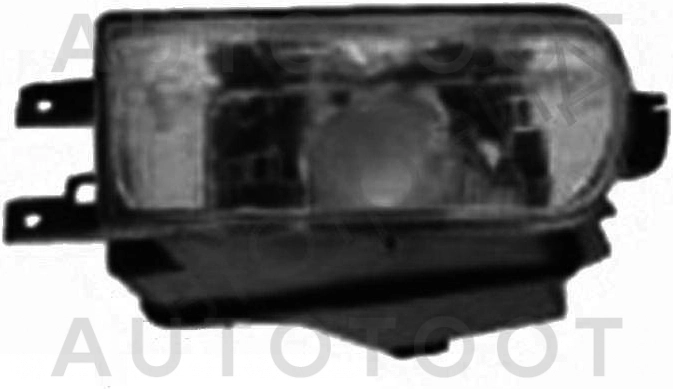 Фара противотуманная левая (хрусталь) -  для AUDI 100