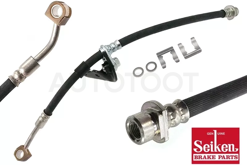 Шланг тормозной перед HONDA CIVIC/FERIO MT/DOMANI/PARTNER/ISUZU JEMENI 94- LH