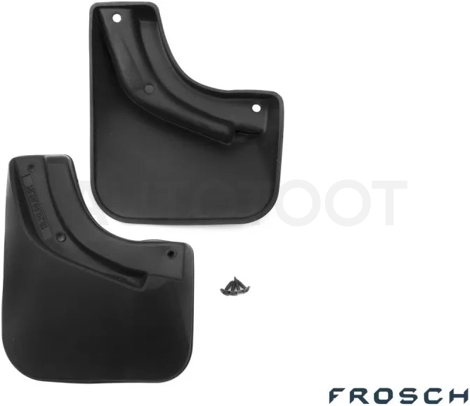 Брызговики задние FIAT Albea 2002-2012 (optimum) в коробке / Фиат Альбеа - Артикул FROSCH1526E10 - Производитель Frosch - Фото, Отзывы, Цены