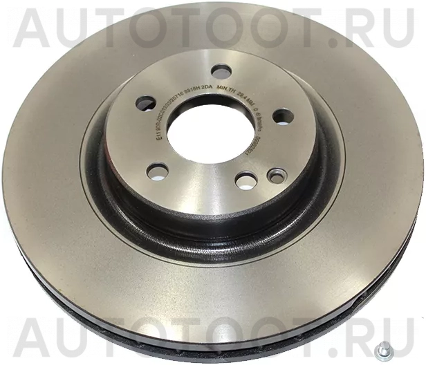 Диск тормозной (Спереди) Mercedes-Benz E-Class 02-09 / CLS-Class 04-10 / GLK-Class 08-15 - Артикул 09982521 - Производитель Brembo - Фото, Отзывы, Цены