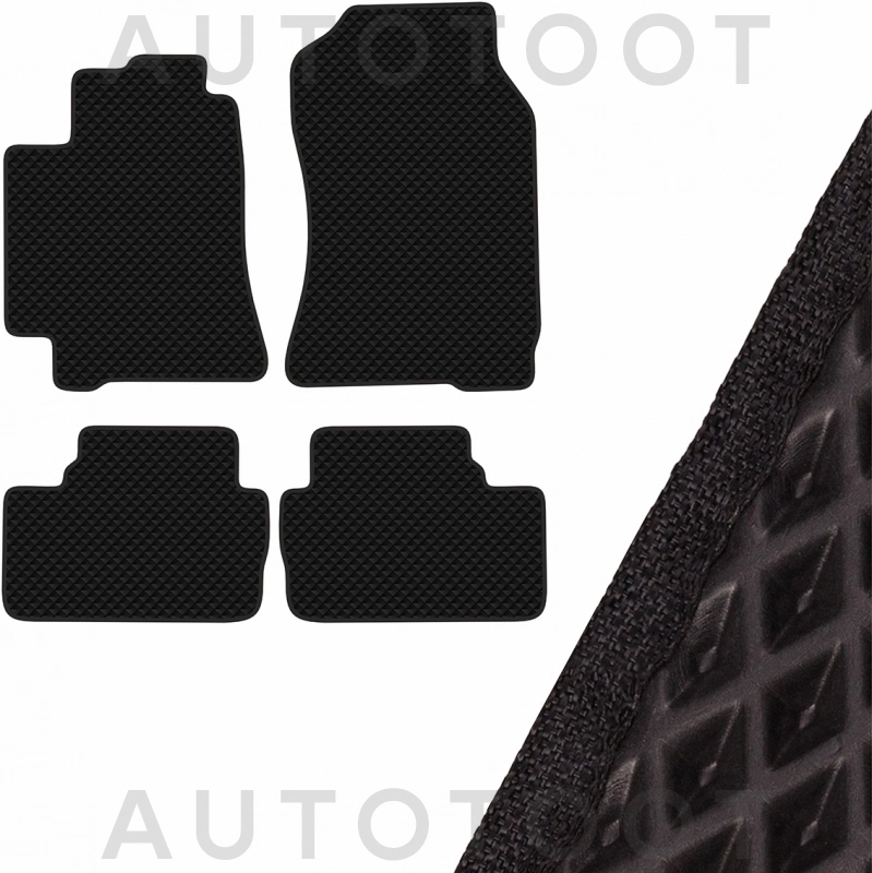 Коврик салона 4 штуки EVA Черный -  для LEXUS IS200