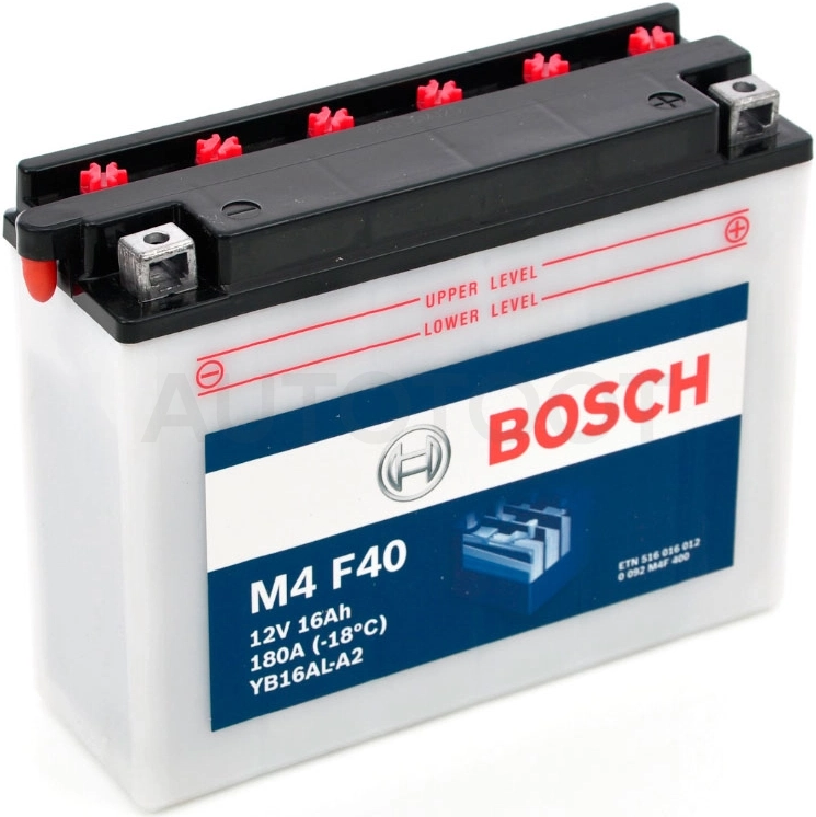 Аккумулятор BOSCH 16Ah 180A обратная полярность(-+)