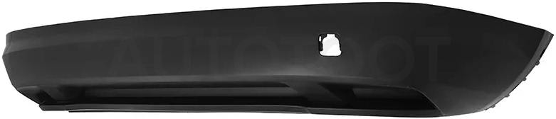 Бампер задний Skoda Kodiaq 16-22 (Нижняя часть/ С отверстием под крюк)